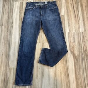 Cinch‎ Jeans Blue Denim 34x31 Cowboy Western Work Casual Dark Wash